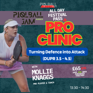Advanced Play Pro Clinic + All-Day PIQLBALL JAM Festival Pass