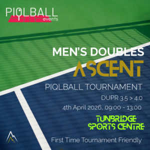 Men's Doubles 3.5 > 4.0 ASCENT (TW-Apr26)