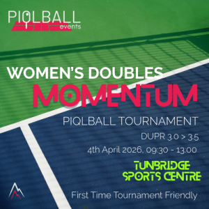 Women's Doubles: 3.0 > 3.5 MOMENTUM (TW-Apr26)