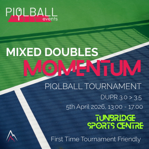Mixed Doubles: 3.0 > 3.5 MOMENTUM (TW-Apr26)