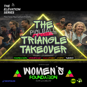 Women's Doubles FOUNDATIONS DUPR 3.0 & Below (TRI-MAY26)