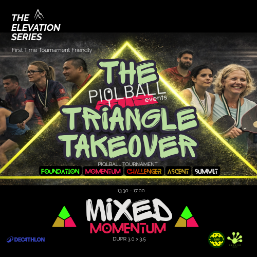 Mixed Doubles MOMENTUM 3.0 > 3.5 (Tri-May26)