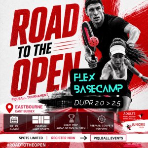 FLEX Doubles (any gender mix) BASECAMP DUPR 2.0 > 2.5 (RTTO-AUG26)