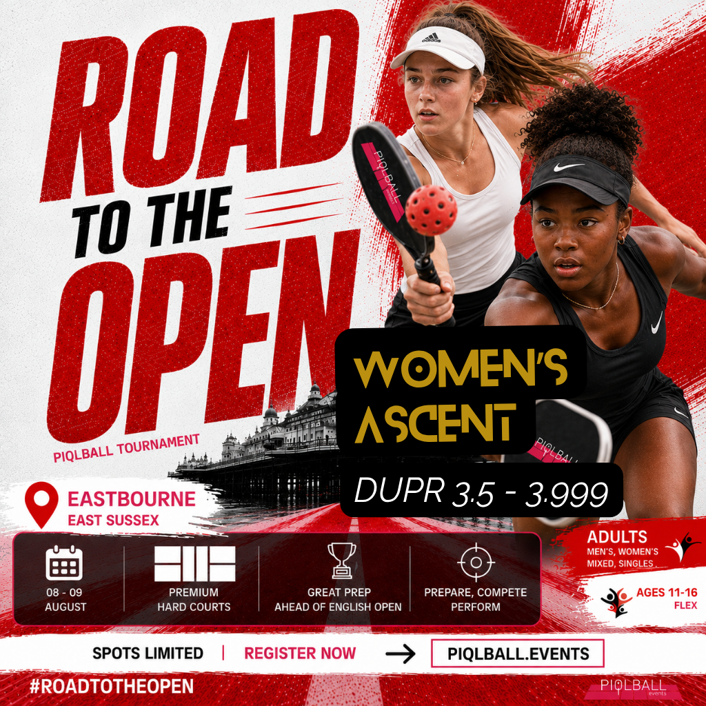 WOMEN'S Doubles ASCENT (DUPR 3.5 > 3.999) (RTTO-AUG26)