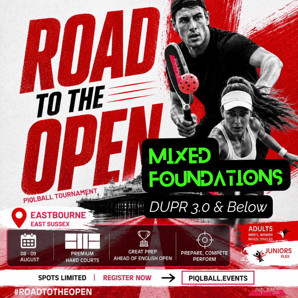 MIXED Doubles FOUNDATION (DUPR 3.0 & Below) (RTTO-AUG26)