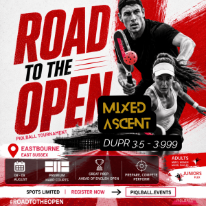 MIXED Doubles ASCENT (DUPR 3.5 > 3.999) (RTTO-AUG26)
