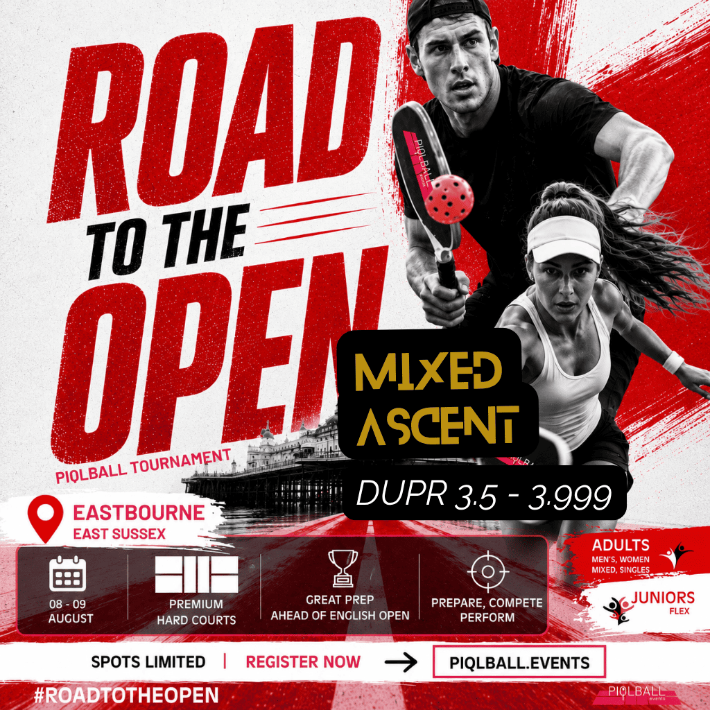 MIXED Doubles ASCENT (DUPR 3.5 > 3.999) (RTTO-AUG26)