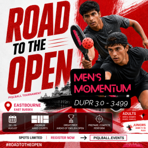 MEN'S Doubles MOMENTUM (DUPR 3.0 > 3.499) (RTTO-AUG26)