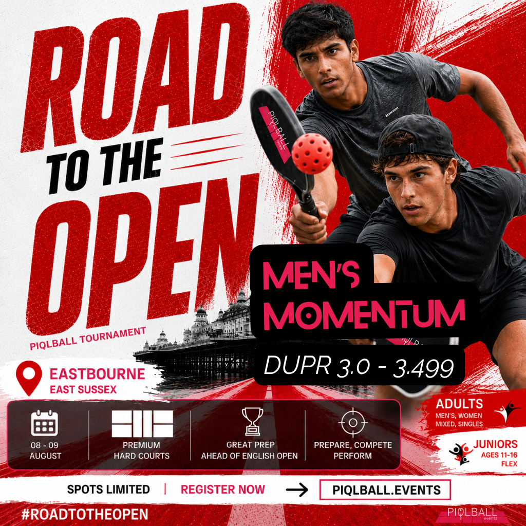 MEN'S Doubles MOMENTUM (DUPR 3.0 > 3.499) (RTTO-AUG26)