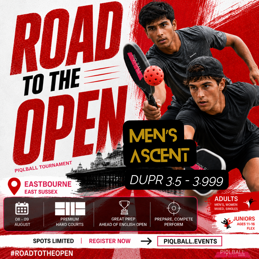 MEN'S Doubles ASCENT (DUPR 3.5 > 3.999) (RTTO-AUG26)
