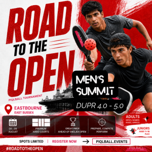 MEN'S Doubles SUMMIT (DUPR 4.0 > 5.0) (RTTO-AUG26)