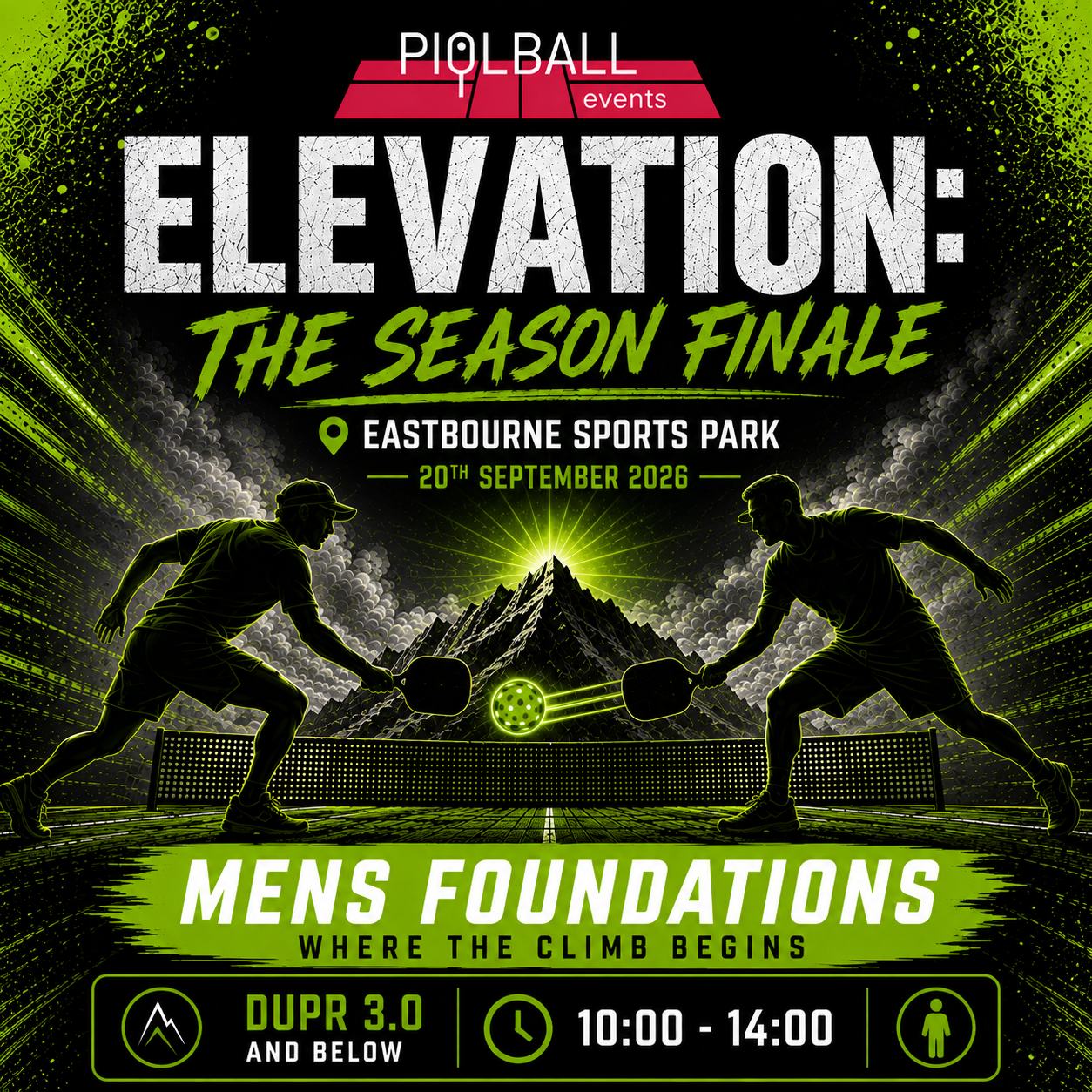 Men's Doubles FOUNDATIONS (DUPR 3.0 & BELOW) (ESSF26)