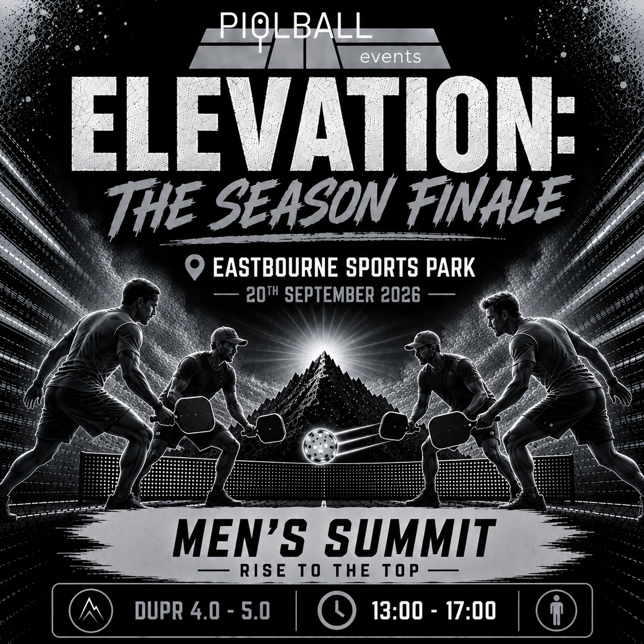 Men's SUMMIT (DUPR 4.0+) (ESSF26)