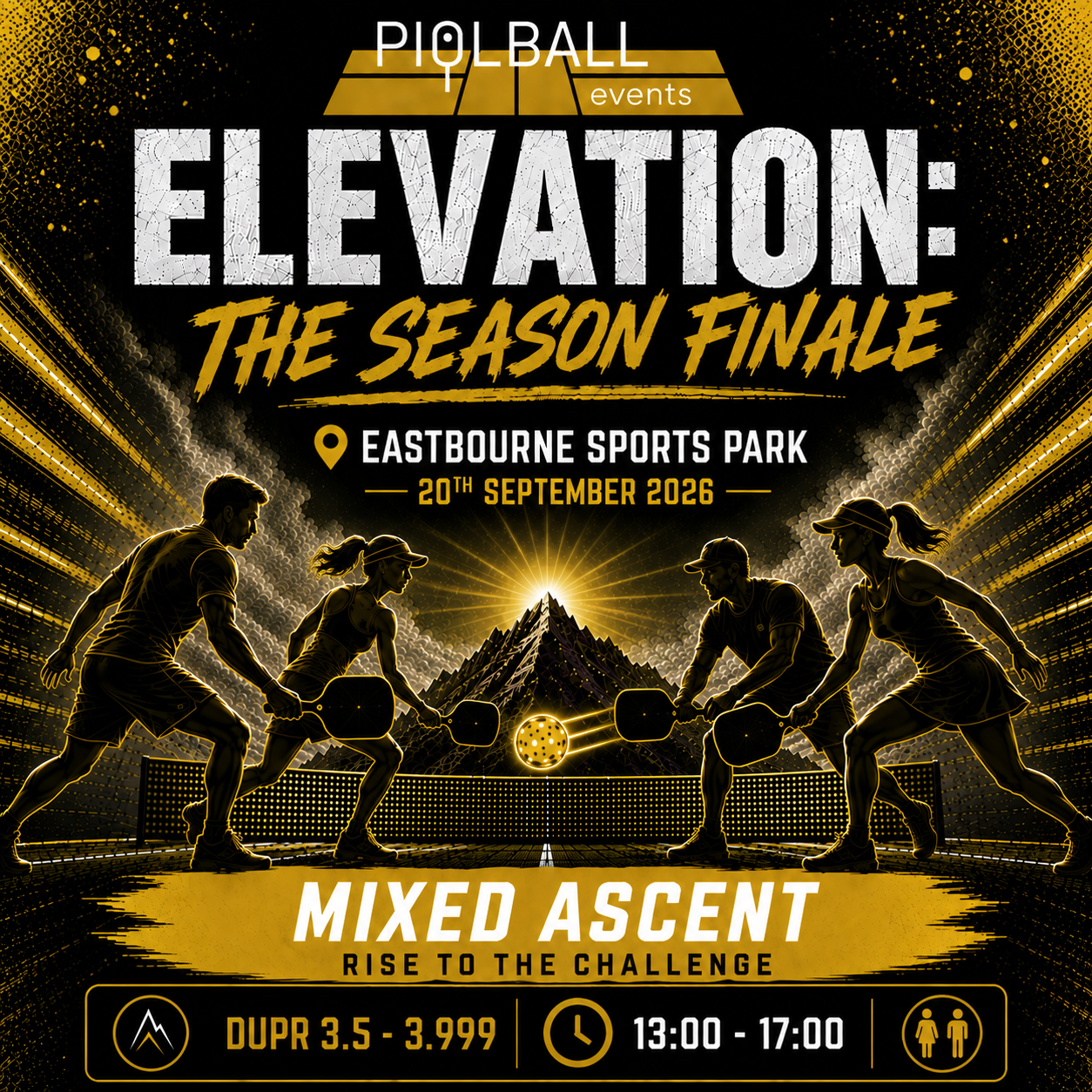 Mixed Doubles ASCENT (DUPR 3.5 - 3.999) (ESSF26)