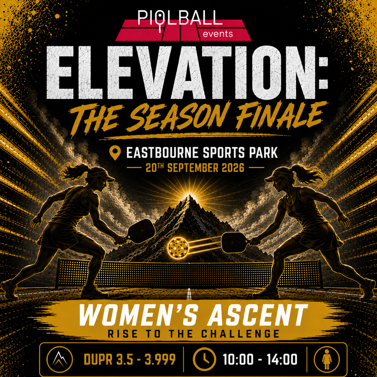Women's Doubles ASCENT (DUPR 3.5 - 3.99) (ESSF26)