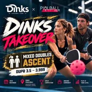 Mixed Doubles ASCENT (DUPR 3.5 - 3.999) (DE26)