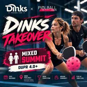 Mixed Doubles SUMMIT (DUPR 4.0+) (DE26)
