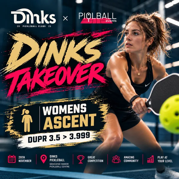 Women's Doubles ASCENT (DUPR 3.5 - 3.99) (DE26)