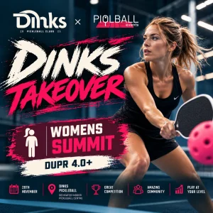 Women's Doubles SUMMIT (DUPR 4.0+) (DE26)